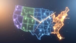 North America And Time